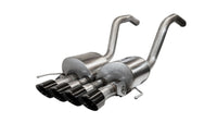 Corsa 2015-2019 Chevrolet Corvette C7 Z06 6.2L 2.75in Xtreme Axle-Back w/ Dual NPP & Quad Black Tips - Burkken Auto Parts