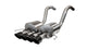 Corsa 2015-2019 Chevrolet Corvette C7 Z06 6.2L 2.75in Xtreme Axle-Back w/ Dual NPP & Quad Black Tips - Burkken Auto Parts