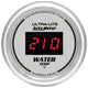 Autometer Ultra-Lite 2-1/16in 340 Deg F Silver Dial Digital w/ Red LED Water Temperature Gauge - Burkken Auto Parts