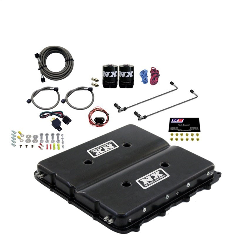 Nitrous Express Nitrous Kit w/Billet LT4 Supercharger Lid w/o Bottle - Burkken Auto Parts