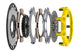 ACT 93-95 Mazda RX-7 FD Mod-Twin 225 XX Rigid Race Clutch Kit - Burkken Auto Parts