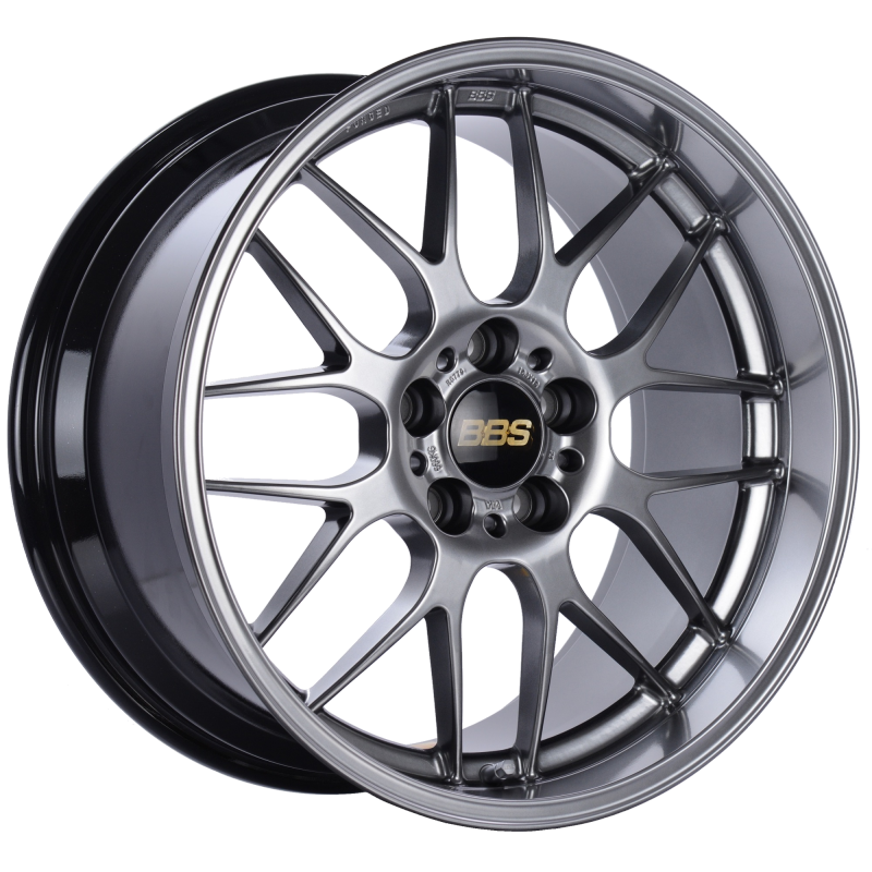 BBS RG-R 19x8.5 5x114.3 ET18 Diamond Black Wheel -82mm PFS/Clip Required - Burkken Auto Parts