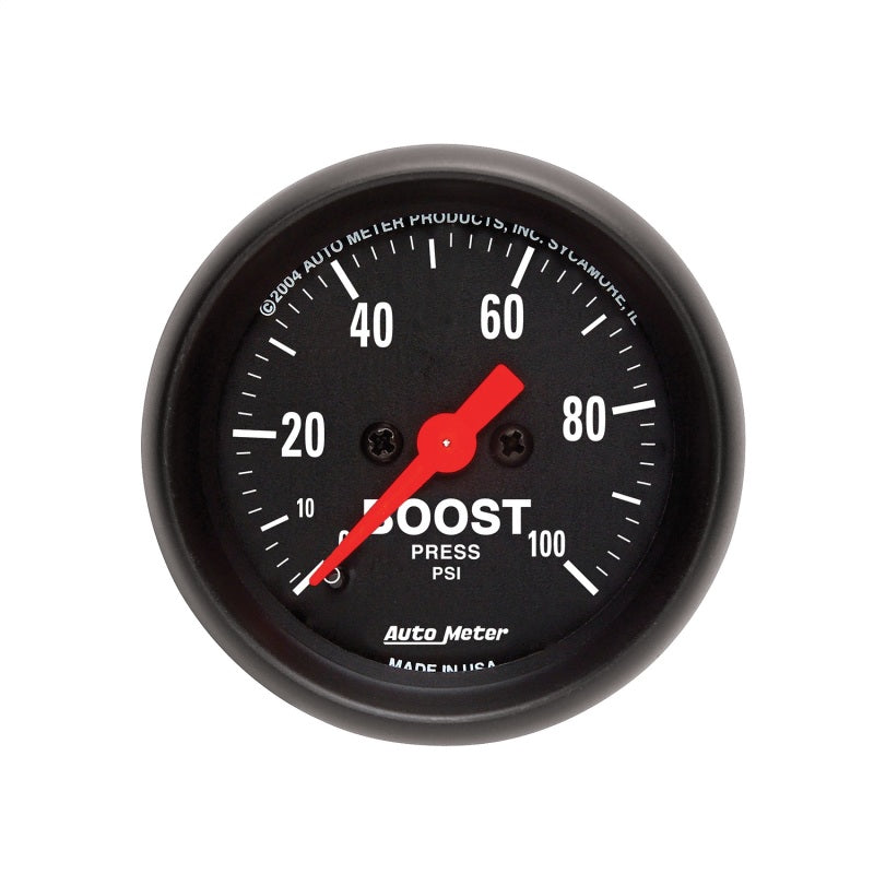 Autometer Z Series 52mm 0-100 PSI Mechanical Boost - Burkken Auto Parts