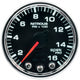 Autometer Spek-Pro Gauge Nitrous Press 2 1/16in 1600psi Stepper Motor W/Peak & Warn Blk/Chrm - Burkken Auto Parts