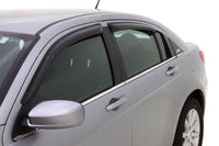 AVS 07-10 Chrysler Sebring Ventvisor Outside Mount Window Deflectors 4pc - Smoke - Burkken Auto Parts