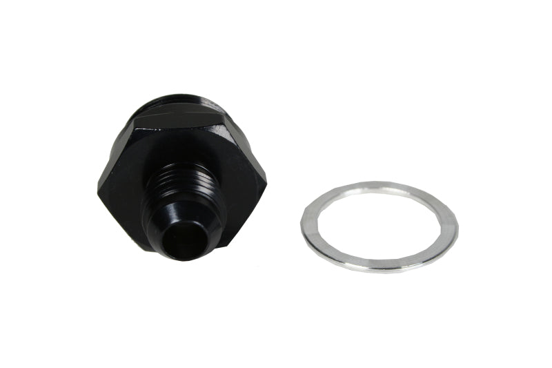 Aeromotive AN-06 Holley Carb 7/8in x 20 Thread Dual Feed Bowl Adapter Fitting - Burkken Auto Parts