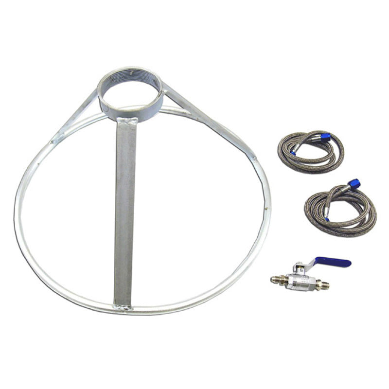Nitrous Express Bottle Transfer Kit (Complete w/Stand Control Valve & Lines) - Burkken Auto Parts