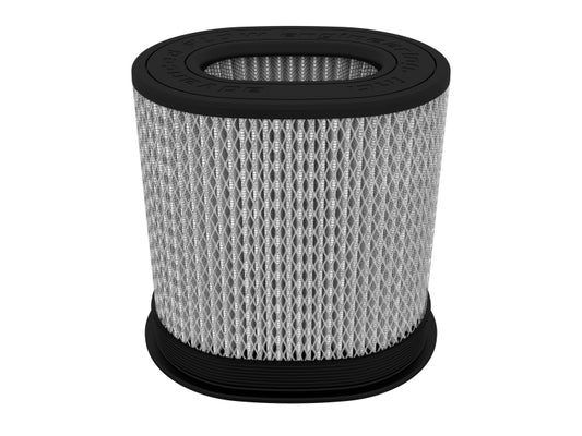 aFe Magnum FLOW Air Filter Pro DRY S (6.5x4.75)in F x (9x7)in B x (9x7) T (Inverted) x 9in H - Burkken Auto Parts