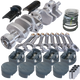 Eagle Chevy LT1 350 1Pc 3.750in Crank 6.000in I-Beam Rod 11cc Dome 4.030in Pistons Rotating Assembly - Burkken Auto Parts