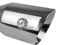 aFe MACH Force-Xp Univ 304 SS Double-Wall Clamp-On Exhaust Tip - Polished - 3in Inlet - 4.5in Outlet - Burkken Auto Parts