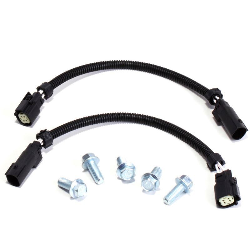 BBK 2015 Mustang GT V6 6-Pin Front O2 Sensor Wire Harness Extensions 12 (pair) And Bolt Kit - Burkken Auto Parts