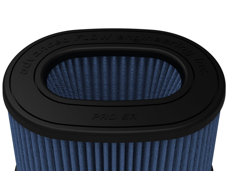 aFe Magnum FLOW Pro 5R Univ Air Filter 6-3/4 x 4-3/4in F x 8-1/4 x 6-1/4in B x 7-1/4 x 5in T x 6in H - Burkken Auto Parts