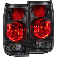 ANZO 1989-1995 Toyota Pickup Taillights Black - Burkken Auto Parts