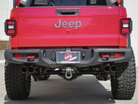 aFe Vulcan Series 3in-2-1/2in 304 SS Cat-Back 2020 Jeep Gladiator (JT) V6-3.6L w/ Black Tips - Burkken Auto Parts