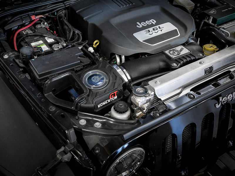 aFe Momentum GT Pro 5R Cold Air Intake System 12-18 Jeep Wrangler JK V6 3.6L - Burkken Auto Parts