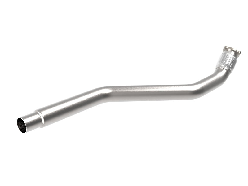 afe POWER MACH Force-Xp 09-16 Audi A4/A5 B8 L4-2.0L(t) 304 SS 3in. Front Resonator Delete Pipe - Burkken Auto Parts
