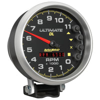 Autometer 5 inch Ultimate DL Playback Tachometer 11000 RPM - Black - Burkken Auto Parts