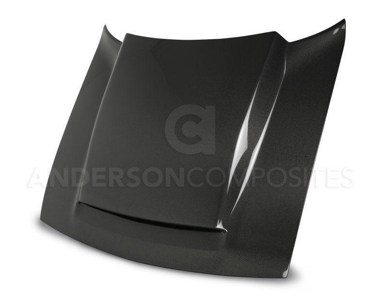 Anderson Composites 2018 Dodge Demon Cowl-Style Carbon Fiber Hood - Burkken Auto Parts