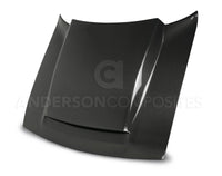 Anderson Composites 2018 Dodge Demon Cowl-Style Carbon Fiber Hood - Burkken Auto Parts