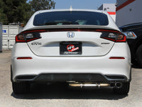 aFe POWER Takeda 2.5in 304 SS Cat-Back Exhaust w/ Polished Tips 22-25 Honda Civic L4-2.0L - Burkken Auto Parts