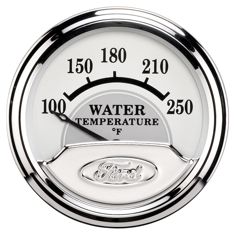 Autometer Ford Masterpiece 2 1/16in Electronic 100-250F Water Temp Gauge - Burkken Auto Parts