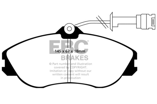EBC Brakes Greenstuff 2000 Series Sport Pads - Burkken Auto Parts