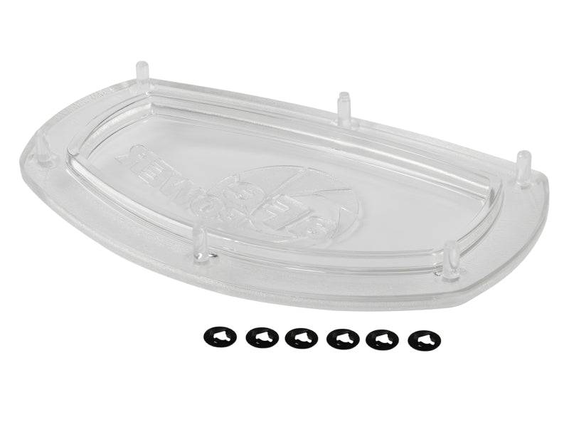 aFe Momentum Cold Air Intake System Replacement Sight Window- Oblong Clear - Burkken Auto Parts