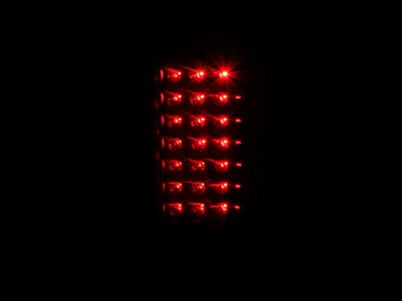 ANZO 2006-2008 Dodge Ram 1500 LED Taillights Black - Burkken Auto Parts