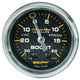Autometer Carbon Fiber 52mm 20 PSI Mechanical Boost Gauge - Burkken Auto Parts