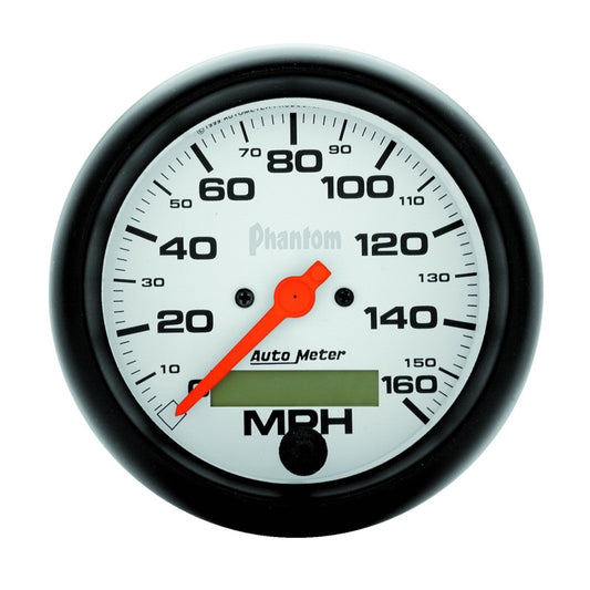 Autometer Phantom 3-3/8in 160 MPH In-Dash Electric Programmable Speedometer - Burkken Auto Parts