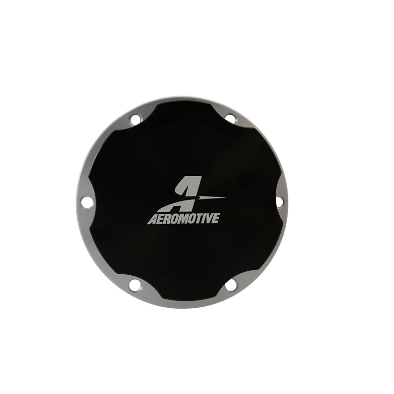 Aeromotive Fillcap - Screw-On - 3in - Flanged - 6-Bolt - Black - Burkken Auto Parts