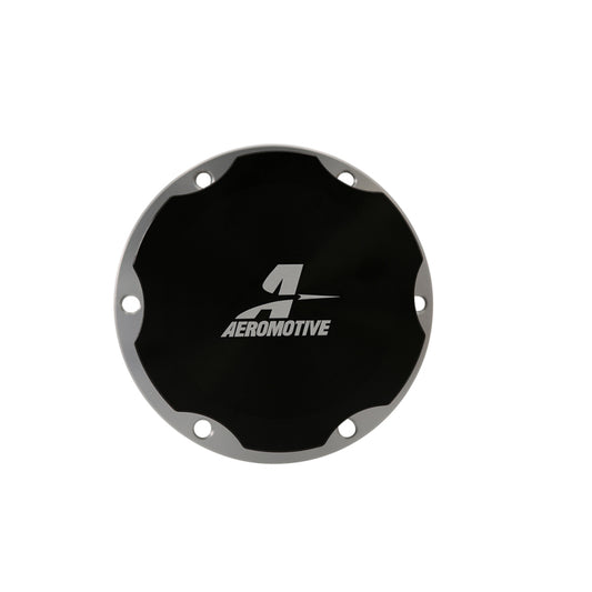 Aeromotive Fillcap - Screw-On - 3in - Flanged - 6-Bolt - Black - Burkken Auto Parts