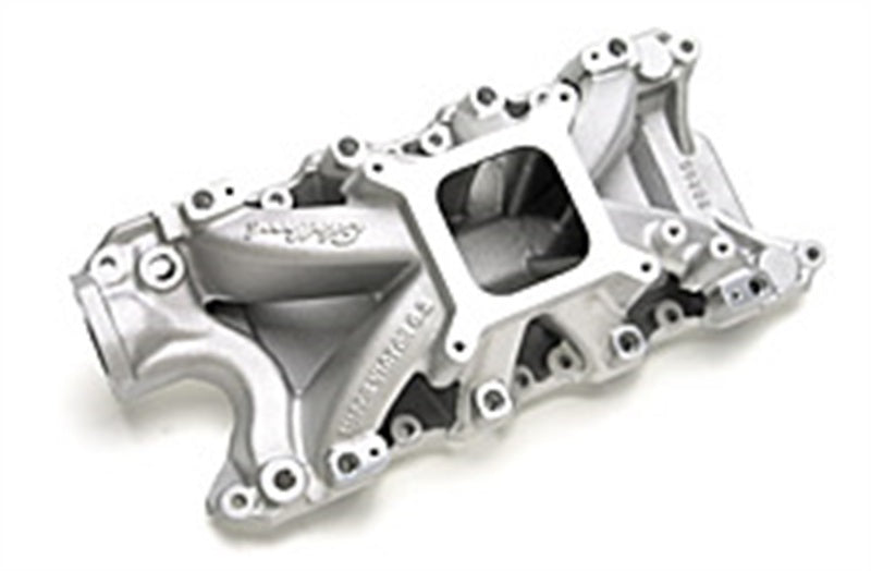 Edelbrock Intake Manifold Super Victor EFI Ford Windsor 8 2In Deck Block Polished Finish - Burkken Auto Parts