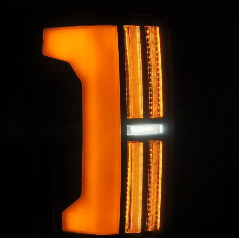 AlphaRex 07-13 Toyota Tundra Nova-Series LED Tail Lights - Black - Burkken Auto Parts
