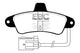 EBC 95-00 Ford Contour 2.0 Greenstuff Rear Brake Pads - Burkken Auto Parts