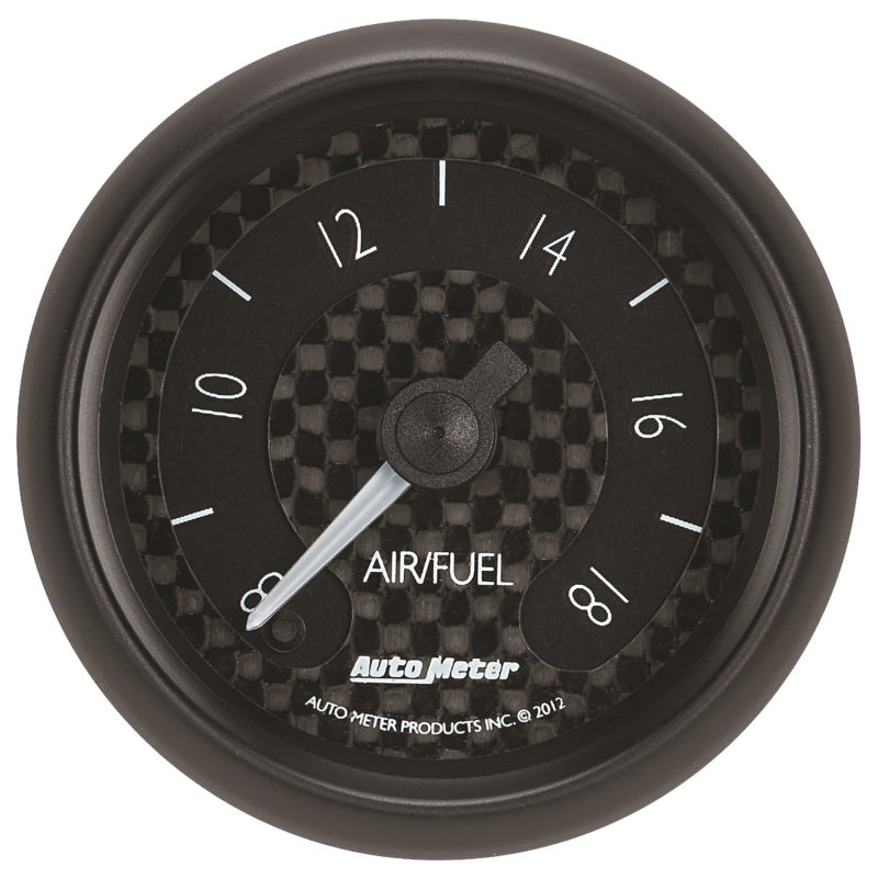 Autometer GT Series 52mm Full Sweep Electronic 8:1-18:1 AFR Wideband Air/Fuel Ratio Analog - Burkken Auto Parts