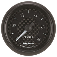Autometer GT Series 52mm Full Sweep Electronic 8:1-18:1 AFR Wideband Air/Fuel Ratio Analog - Burkken Auto Parts