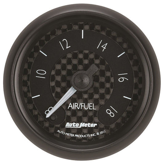 Autometer GT Series 52mm Full Sweep Electronic 8:1-18:1 AFR Wideband Air/Fuel Ratio Analog - Burkken Auto Parts