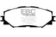 EBC 10-12 Lexus HS250h 2.4 Hybrid Redstuff Front Brake Pads - Burkken Auto Parts