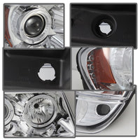 Spyder Jeep Grand Cherokee 99-04 Projector Headlights LED Halo LED Chrm - PRO-YD-JGC99-HL-C - Burkken Auto Parts