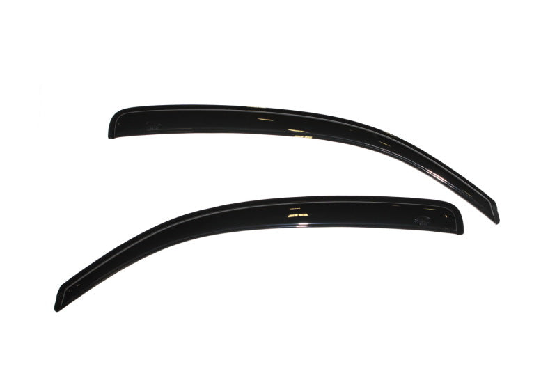 AVS 05-15 Toyota Tacoma Standard Cab Ventvisor Outside Mount Window Deflectors 2pc - Smoke - Burkken Auto Parts