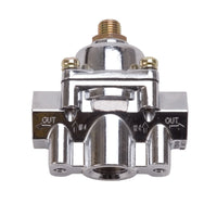 Edelbrock Fuel Regulator 1-4 PSI Chrome - Burkken Auto Parts