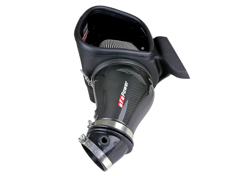 aFe Track Series Carbon Fiber Pro Dry S AIS - 2018 Jeep Grand Cherokee Trackhawk (WK2) V8-6.2L(SC) - Burkken Auto Parts