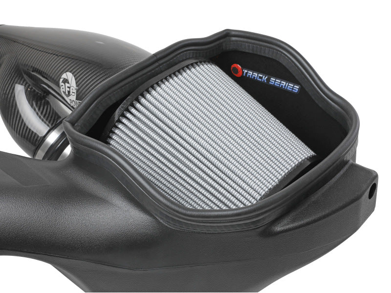 aFe 17-20 Ford F-150/Raptor Track Series Carbon Fiber Cold Air Intake System With Pro DRY S Filters - Burkken Auto Parts