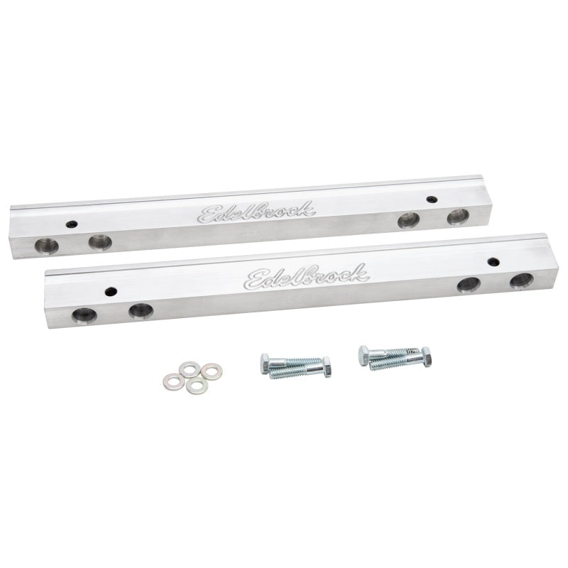 Edelbrock Pontiac Torker Fuel Rail Kit for Use w/ 50565 - Burkken Auto Parts