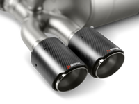 Akrapovic 14-17 BMW M3/M4 (F80/F82) Slip-On Line (Titanium) (Req. Tips) - Burkken Auto Parts