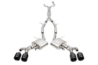 Corsa 22-25 Cadillac CT4 V Blackwing 3in Active Valve Cat-Back - 4.5in Carbon Fiber Black Tip