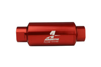 Aeromotive In-Line Filter - AN-10 size - 40 Micron SS Element - Red Anodize Finish - Burkken Auto Parts