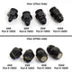 Nitrous Express 6AN to 8AN ORB Filter fitting for Lightning 375 - Burkken Auto Parts