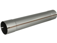 aFe Power MachForce XP Mufflers 5in T409 Stainless Steel Exhaust Muffler Delete Pipe - Burkken Auto Parts